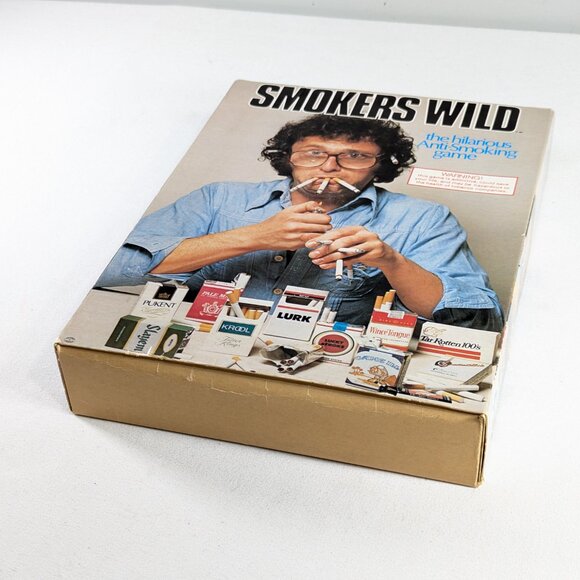 Vintage board game Smokers Wild, anti smoking game for 2 - 6 players age 12+ - Picture 2 of 16